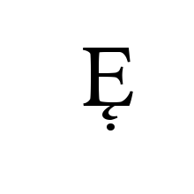 LATIN CAPITAL LETTER E WITH OGONEK AND DOT BELOW