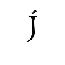 LATIN CAPITAL LETTER J WITH ACUTE