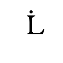 LATIN CAPITAL LETTER L WITH DOT ABOVE