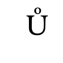LATIN CAPITAL LETTER U WITH LATIN SMALL LETTER O ABOVE