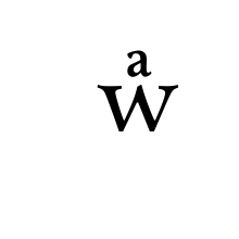 LATIN SMALL LETTER W WITH LATIN SMALL LETTER A ABOVE