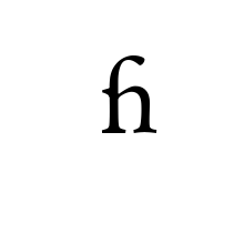 LATIN SMALL LIGATURE H AND LONG S
