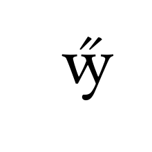 LATIN SMALL LIGATURE YY WITH DOUBLE ACUTE