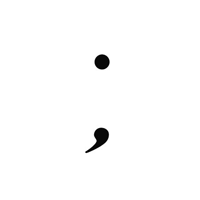 OLD SLAVONIC MARK SEMICOLON