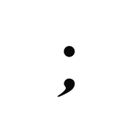 OLD SLAVONIC MARK SMALL SEMICOLON