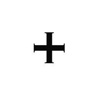 OLD SLAVONIC MARK SMALL CROSS LITTLE