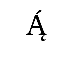 LATIN CAPITAL LETTER A WITH OGONEK AND ACUTE 