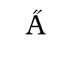 LATIN CAPITAL LETTER A WITH DOUBLE ACUTE