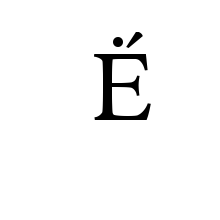 LATIN CAPITAL LETTER E WITH DOT ABOVE AND ACUTE