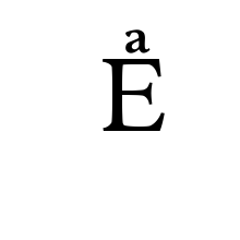 LATIN CAPITAL LETTER E WITH LATIN SMALL LETTER A ABOVE
