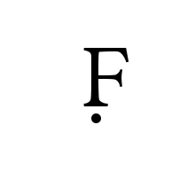 LATIN CAPITAL LETTER F WITH DOT BELOW