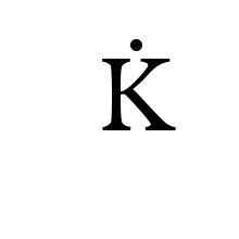 LATIN CAPITAL LETTER K WITH DOT ABOVE
