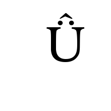 LATIN CAPITAL LETTER U WITH DIAERESIS AND CIRCUMFLEX