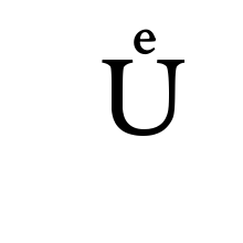 LATIN CAPITAL LETTER U WITH LATIN SMALL LETTER E ABOVE