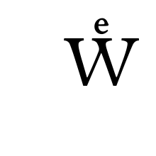 LATIN CAPITAL LETTER W WITH LATIN SMALL LETTER E ABOVE