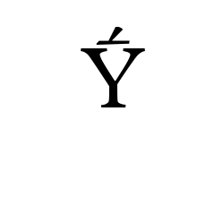 LATIN CAPITAL LETTER Y WITH MACRON AND ACUTE 