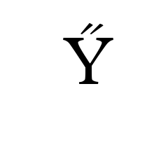 LATIN CAPITAL LETTER Y WITH DOUBLE ACUTE