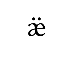 LATIN SMALL LETTER AE WITH DIAERESIS