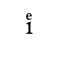 LATIN SMALL LETTER I WITH LATIN SMALL LETTER E ABOVE