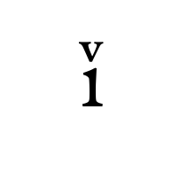 LATIN SMALL LETTER I WITH LATIN SMALL LETTER V ABOVE