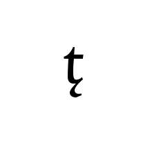 LATIN SMALL LETTER T WITH OGONEK