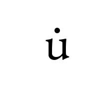 LATIN SMALL LETTER U WITH DOT ABOVE