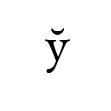 LATIN SMALL LETTER Y WITH BREVE