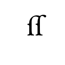 LATIN SMALL LIGATURE LONG S LONG S