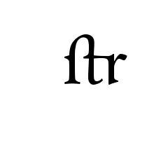 LATIN SMALL LIGATURE LONG S TR