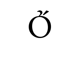 LATIN CAPITAL LETTER O WITH CURL AND ACUTE
