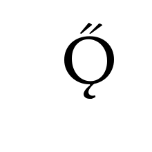 LATIN CAPITAL LETTER O WITH OGONEK AND DOUBLE ACUTE