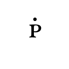 LATIN LETTER SMALL CAPITAL P WITH DOT ABOVE