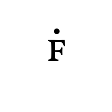 LATIN LETTER SMALL CAPITAL F WITH DOT ABOVE