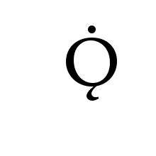 LATIN CAPITAL LETTER O WITH OGONEK AND DOT ABOVE