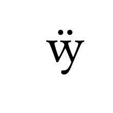 LATIN SMALL LIGATURE YY WITH DIAERESIS