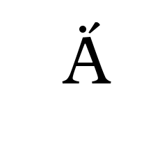 LATIN CAPITAL LETTER A WITH DOT ABOVE AND ACUTE