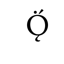 LATIN CAPITAL LETTER O WITH OGONEK AND DOT ABOVE AND ACUTE