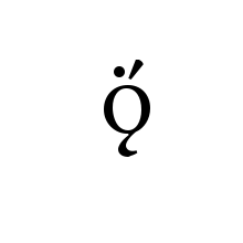 LATIN SMALL LETTER O WITH OGONEK AND DOT ABOVE AND ACUTE