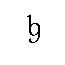 LATIN SMALL LIGATURE BG