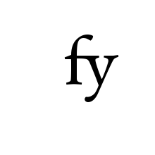 LATIN SMALL LIGATURE FY