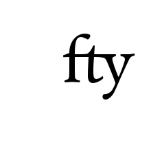 LATIN SMALL LIGATURE FTY