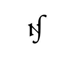 LATIN SMALL LIGATURE SMALL CAPITAL N LONG S