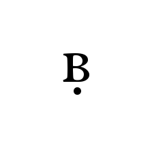 LATIN LETTER SMALL CAPITAL B WITH DOT BELOW