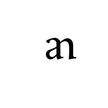 LATIN SMALL LIGATURE AN