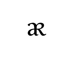 LATIN SMALL LIGATURE A SMALL CAPITAL R