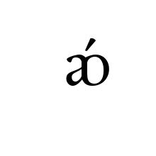 LATIN SMALL LIGATURE AO WITH ACUTE