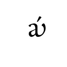 LATIN SMALL LIGATURE AV WITH ACUTE