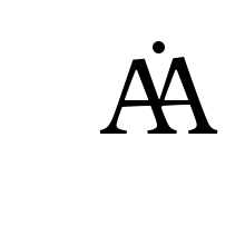 LATIN CAPITAL LIGATURE AA WITH DOT ABOVE