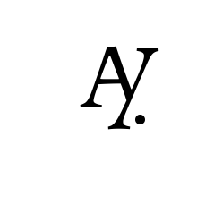 LATIN CAPITAL LIGATURE AY WITH DOT BELOW