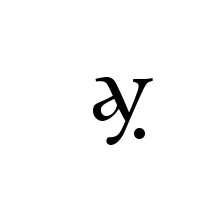 LATIN SMALL LIGATURE AY WITH DOT BELOW